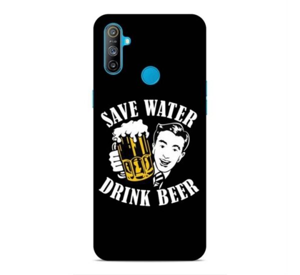 Save Water Drink Beer Back Cover