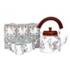 Handpainted Kettle Set Design 6