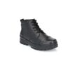 Black Lace High Ankle Boots Shoes For Men