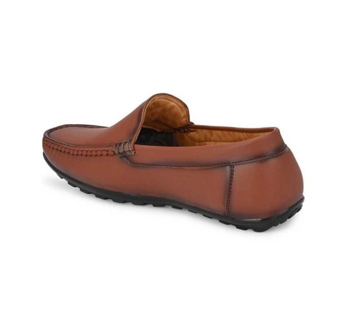 Buy online Men Slip On Tan Loafers from Casual Shoes for Men by Groofer for  ₹559 at 72% off